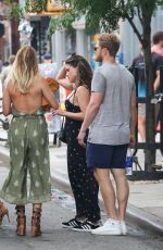 SOPHIA BUSH Leaves Her Hotel in New York 07/20/2017