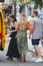 SOPHIA BUSH Leaves Her Hotel in New York 07/20/2017