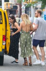 SOPHIA BUSH Leaves Her Hotel in New York 07/20/2017