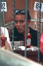 SOPHIA THOMALLA Out for Lunch in Los Angeles 07/15/2017