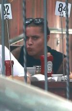 SOPHIA THOMALLA Out for Lunch in Los Angeles 07/15/2017