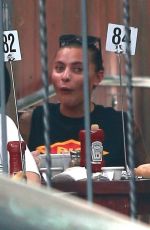 SOPHIA THOMALLA Out for Lunch in Los Angeles 07/15/2017