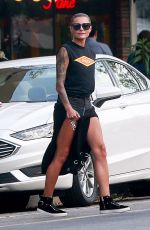 SOPHIA THOMALLA Out for Lunch in Los Angeles 07/15/2017