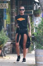 SOPHIA THOMALLA Out for Lunch in Los Angeles 07/15/2017