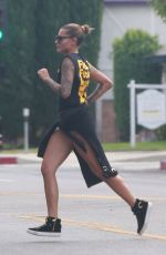 SOPHIA THOMALLA Out for Lunch in Los Angeles 07/15/2017