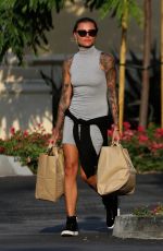 SOPHIA THOMALLA Out Shopping in Los Angeles 07/10/2017