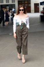 SOPHIE COOKSON at BBC Studio in London 07/04/2017