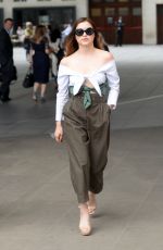 SOPHIE COOKSON at BBC Studio in London 07/04/2017