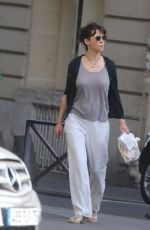 SOPHIE MARCEAU Leaves Her Hotel in Paris 07/09/2017