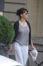 SOPHIE MARCEAU Leaves Her Hotel in Paris 07/09/2017