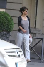 SOPHIE MARCEAU Leaves Her Hotel in Paris 07/09/2017