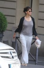 SOPHIE MARCEAU Leaves Her Hotel in Paris 07/09/2017