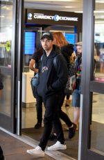 SOPHIE TURNER and Joe Jonas Arrives at LAX Airport in Los Angeles 07/20/2017