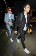 SOPHIE TURNER and Joe Jonas Jet Out of LAX Airport 07/20/2017