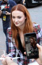 SOPHIE TURNER Arrives at Comic-con in San Diego 07/21/2017