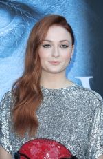 SOPHIE TURNER at Game of Thrones Season 7 Premiere in Los Angeles 07/12/2017