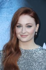 SOPHIE TURNER at Game of Thrones Season 7 Premiere in Los Angeles 07/12/2017