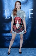 SOPHIE TURNER at Game of Thrones Season 7 Premiere in Los Angeles 07/12/2017