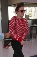 SOPHIE TURNER at Los Angeles International Airport 07/13/2017