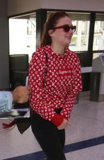 SOPHIE TURNER at Los Angeles International Airport 07/13/2017