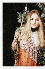 SOPHIE TURNER for Stylist Magazine, July 2017