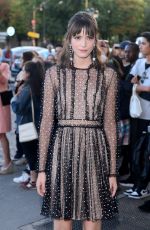 STACY MARTIN at Miu Miu Dinner in Paris 07/02/2017