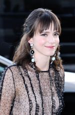 STACY MARTIN at Miu Miu Dinner in Paris 07/02/2017