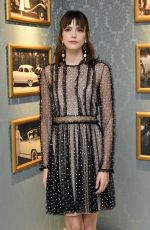 STACY MARTIN at Miu Miu Dinner in Paris 07/02/2017