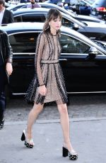 STACY MARTIN at Miu Miu Dinner in Paris 07/02/2017