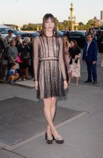 STACY MARTIN at Miu Miu Dinner in Paris 07/02/2017