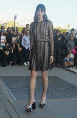 STACY MARTIN at Miu Miu Dinner in Paris 07/02/2017