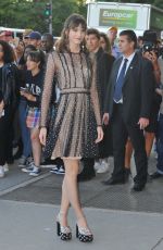 STACY MARTIN at Miu Miu Dinner in Paris 07/02/2017