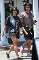 STELLA HUDGENS Out for Lunch with a Friend in Los Angeles 07/06/2017