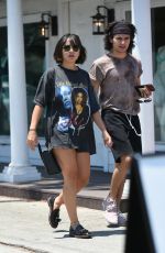STELLA HUDGENS Out for Lunch with a Friend in Los Angeles 07/06/2017