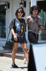 STELLA HUDGENS Out for Lunch with a Friend in Los Angeles 07/06/2017