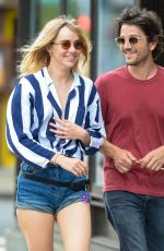 SUKI WATERHOUSE and Diego Luna Out in New York 07/19/2017