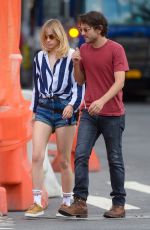 SUKI WATERHOUSE and Diego Luna Out in New York 07/19/2017