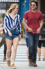 SUKI WATERHOUSE and Diego Luna Out in New York 07/19/2017