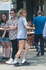 SUKI WATERHOUSE in Shorts Out in New York 07/21/2017