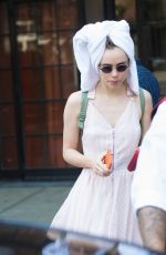 SUKI WATERHOUSE Leaves Her Hotel in New York 07/18/2017