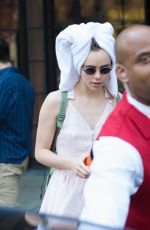 SUKI WATERHOUSE Leaves Her Hotel in New York 07/18/2017