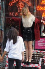 SUKI WATERHOUSE on the Set of a Photoshoot in New York 07/09/2017