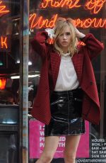 SUKI WATERHOUSE on the Set of a Photoshoot in New York 07/09/2017