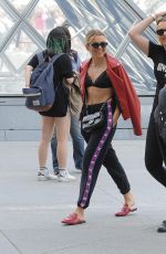 TALLIA STORM and Her Sister at Louvre in Paris 07/06/2017