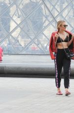 TALLIA STORM and Her Sister at Louvre in Paris 07/06/2017