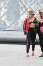 TALLIA STORM and Her Sister at Louvre in Paris 07/06/2017