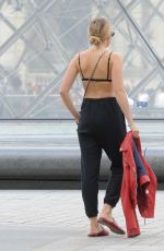 TALLIA STORM and Her Sister at Louvre in Paris 07/06/2017
