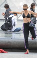 TALLIA STORM and Her Sister at Louvre in Paris 07/06/2017