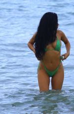 TAO WICKRATH and JULISSA NEAL in Bikinis at a Beach in Miami 06/30/2017