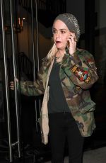 TARYN MANNING Leaves Catch LA in West Hollywood 07/02/2017\